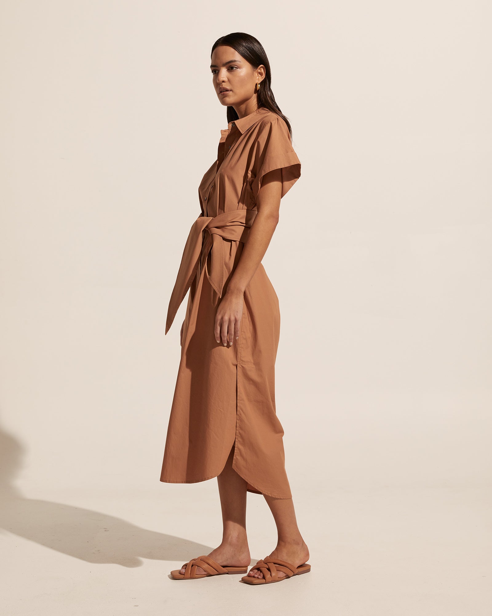 verse dress - clove