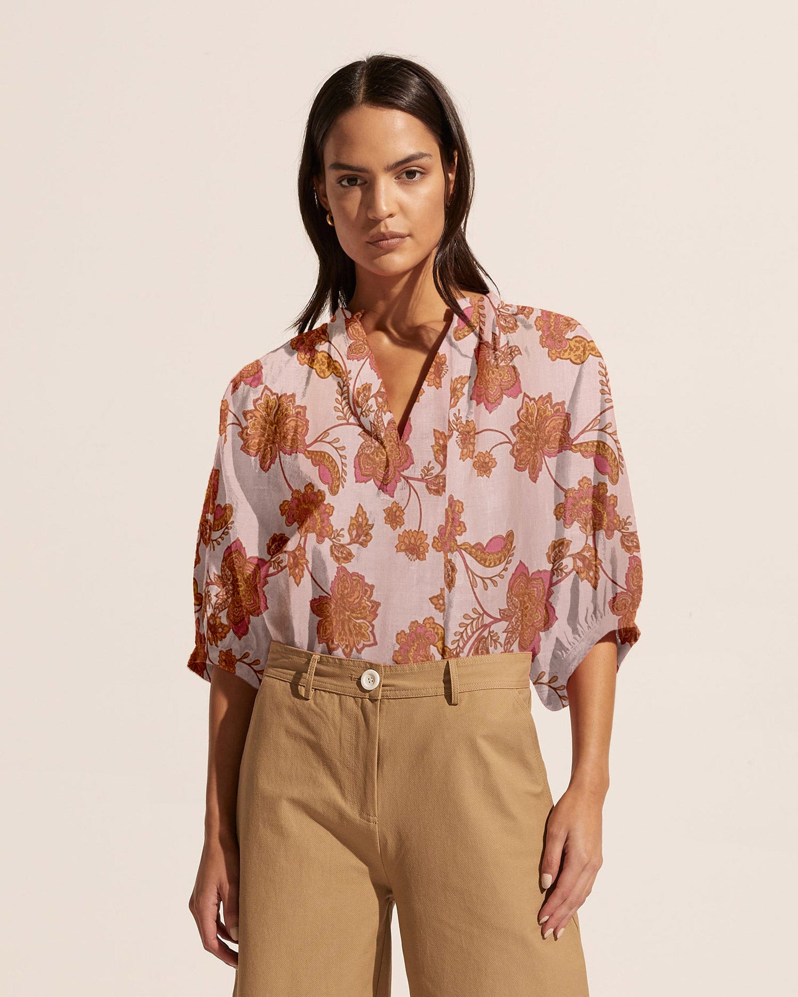 remark top - icing floral
