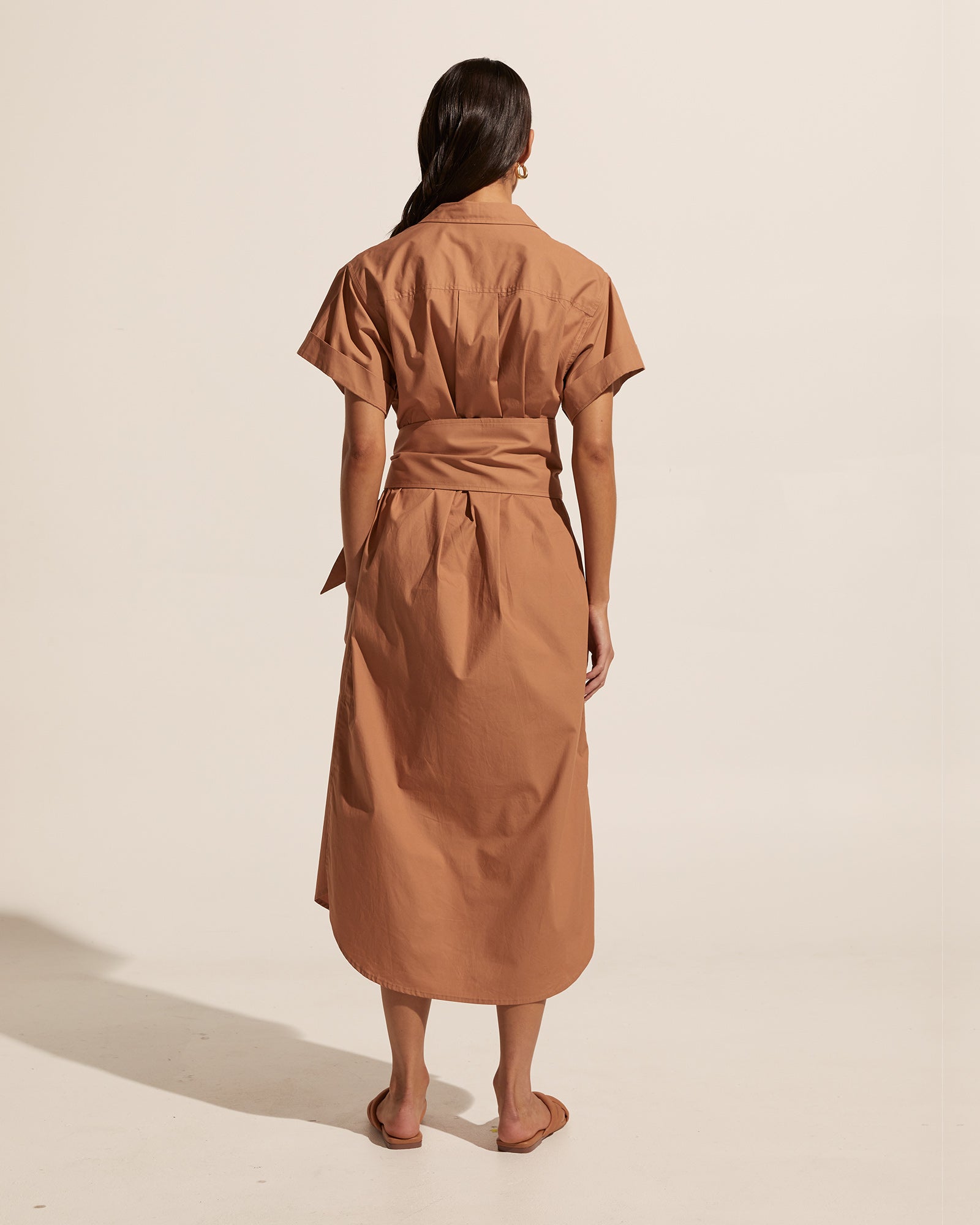verse dress - clove