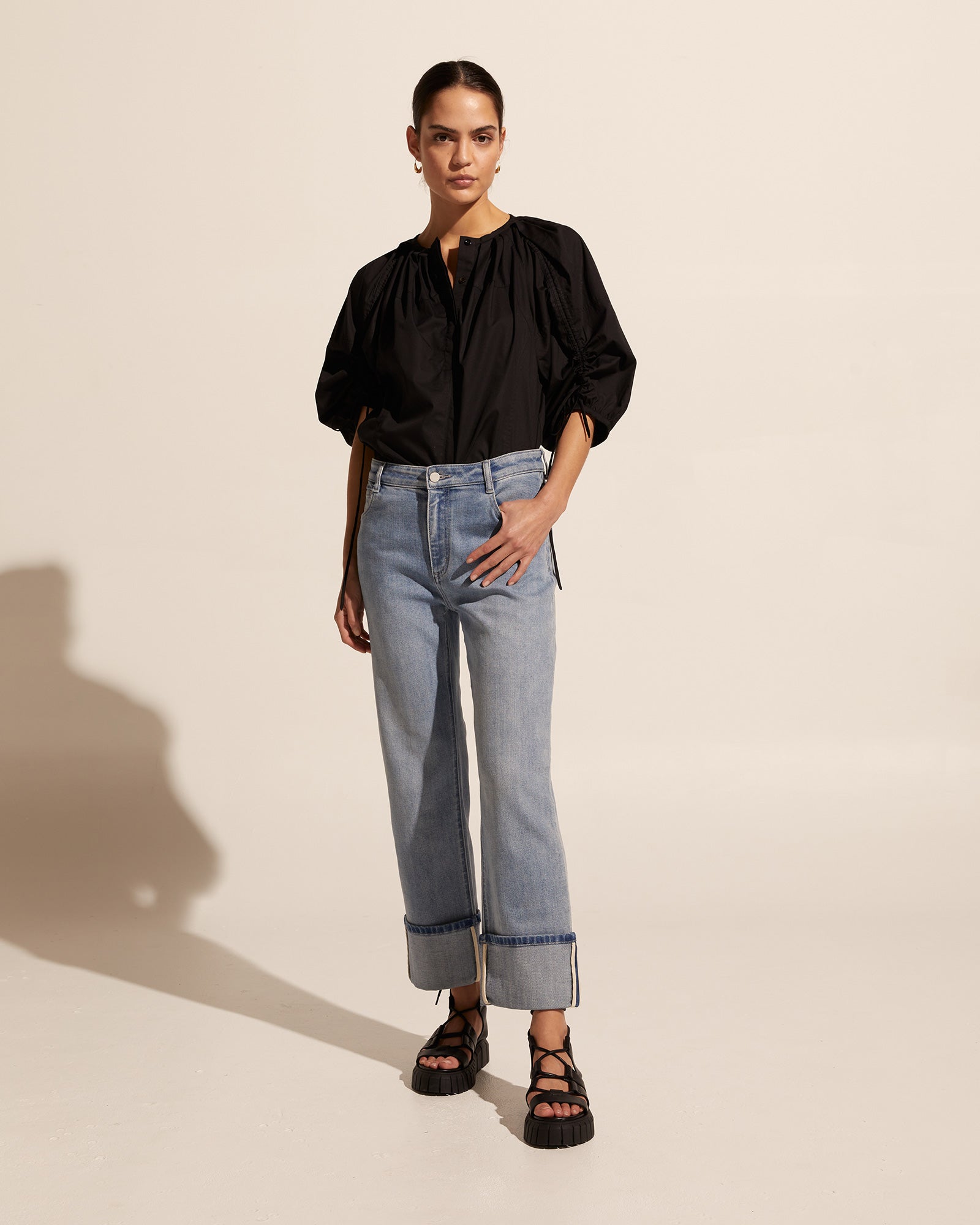 nexus top - black