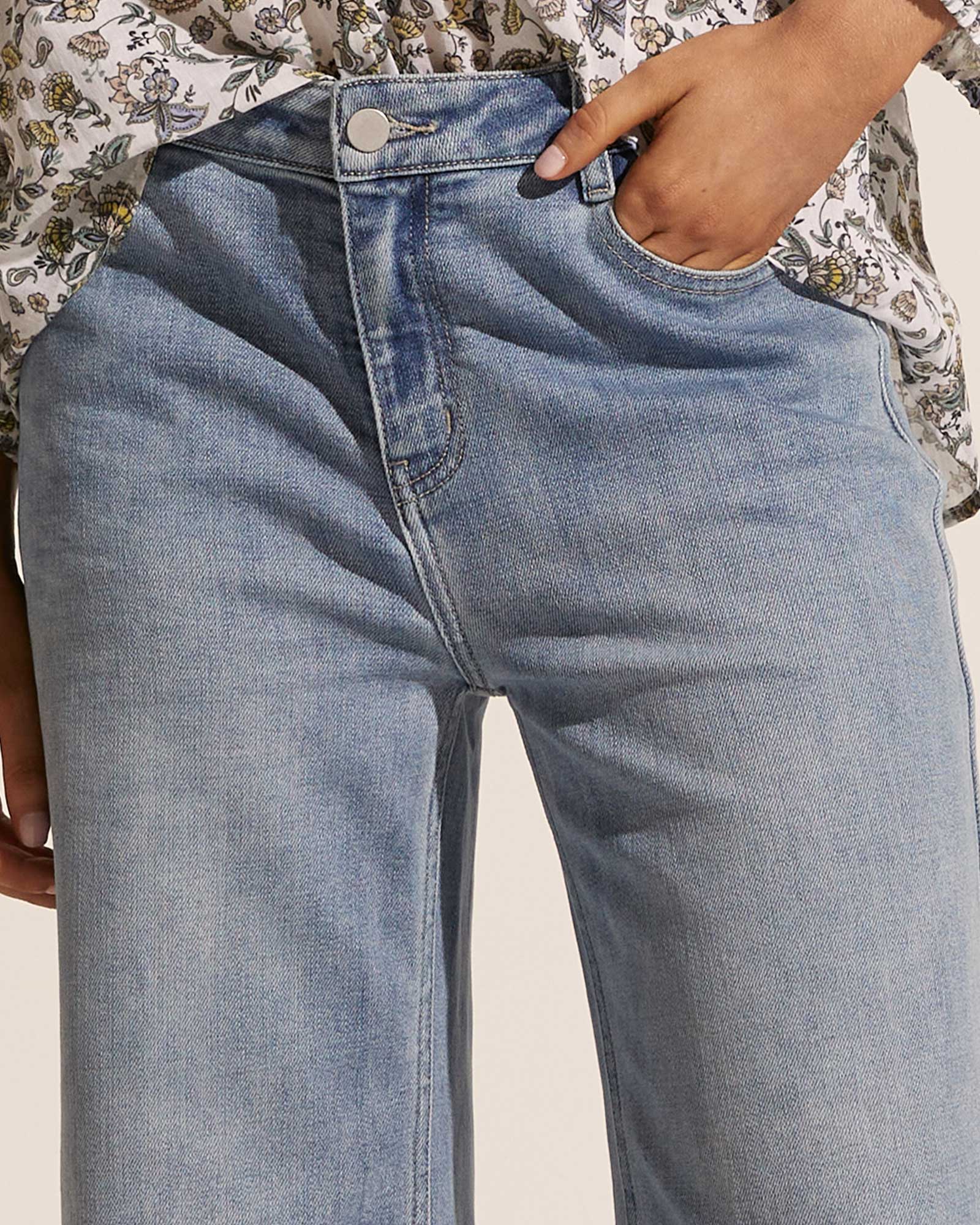 rhythm pant - washed denim