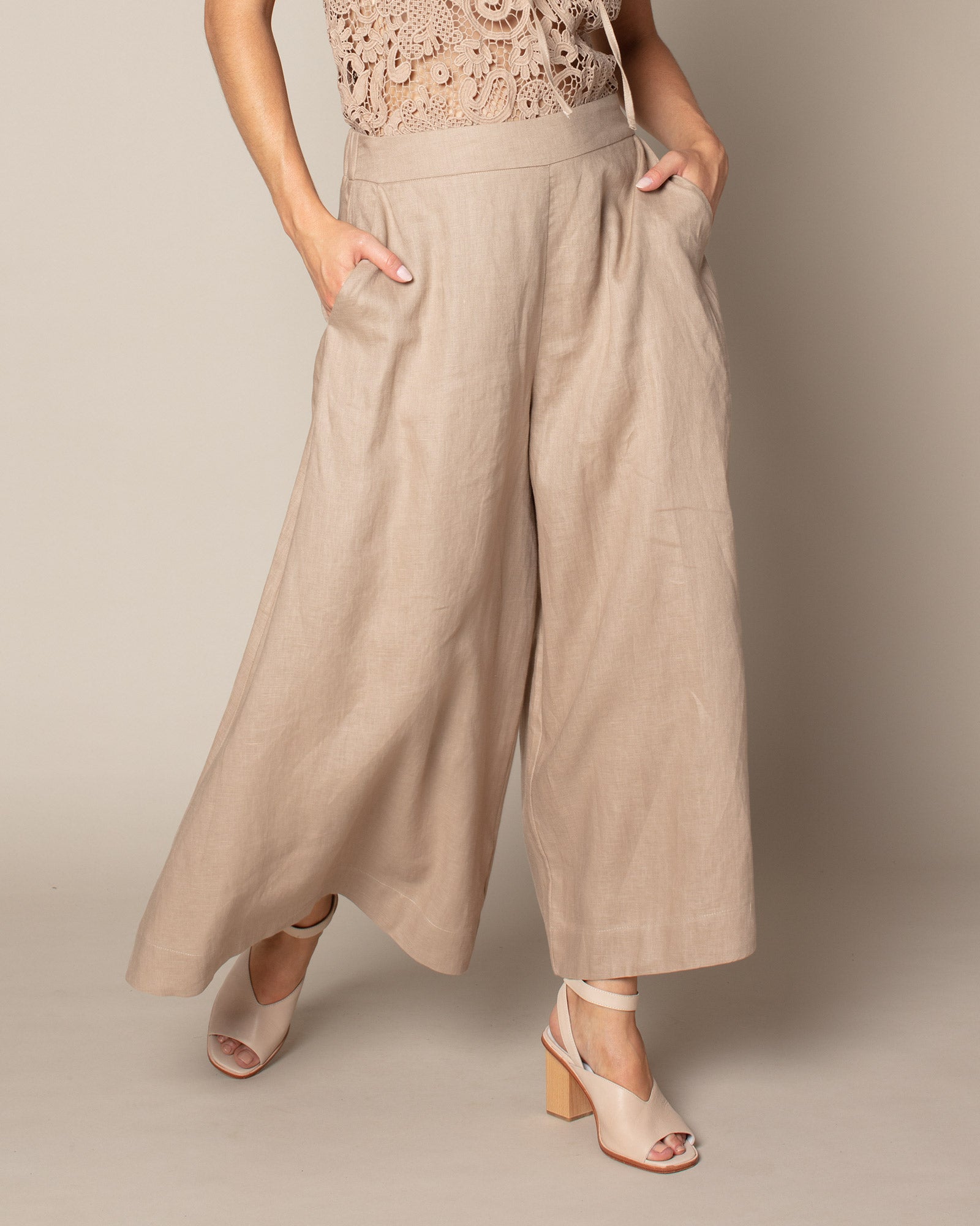 court pant - caramello