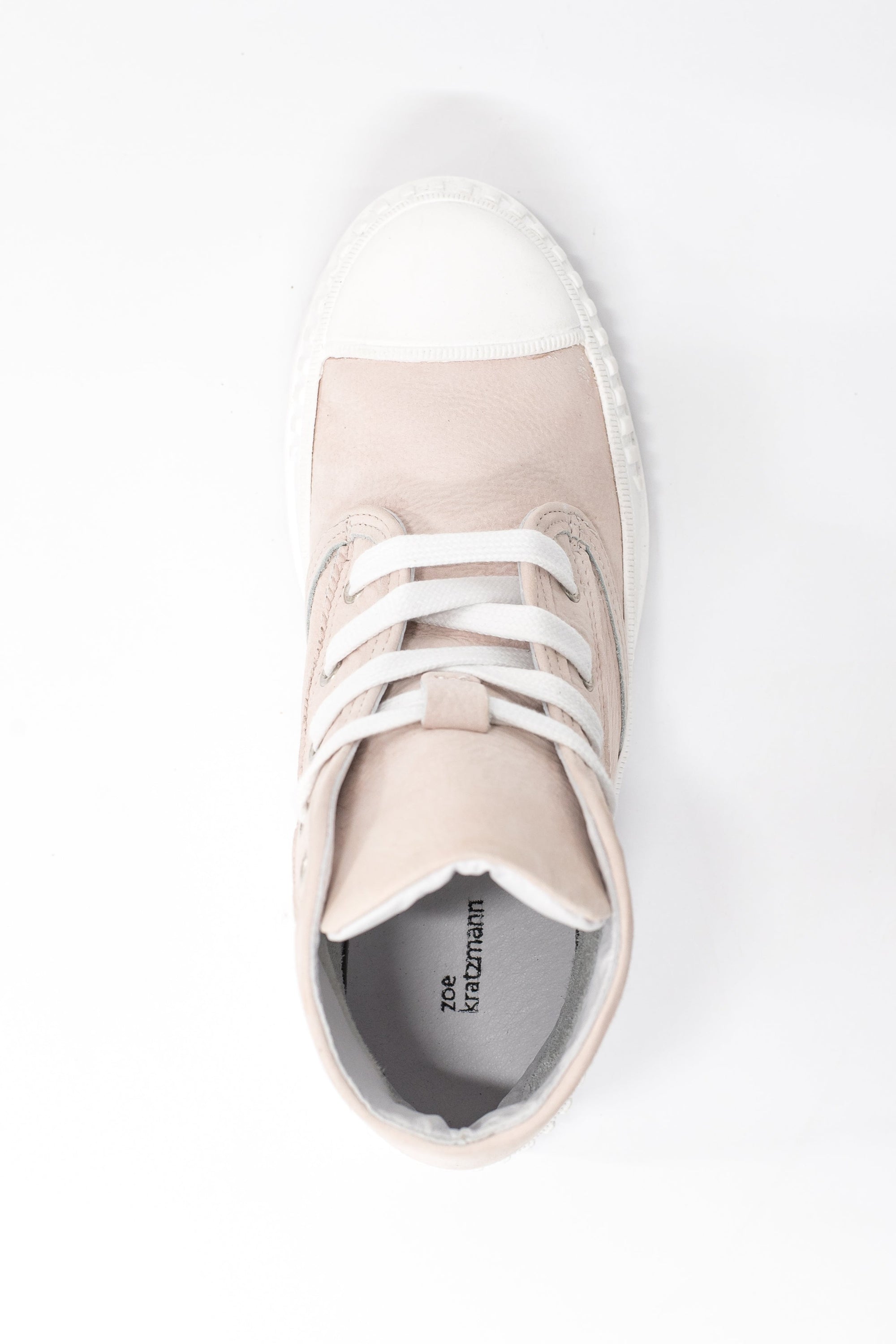 exempt sneaker - rose leather