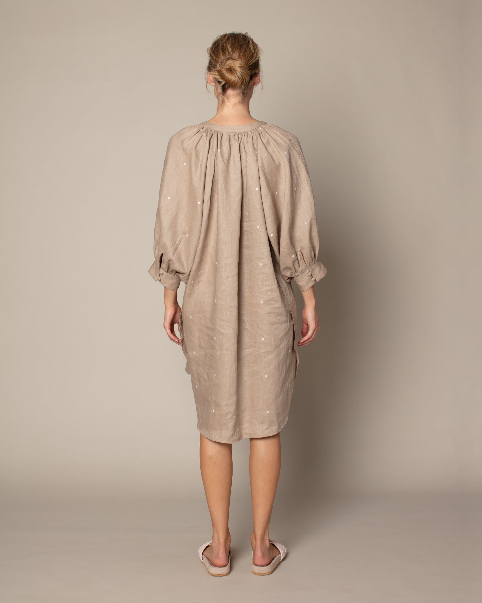 submerge dress - caramello