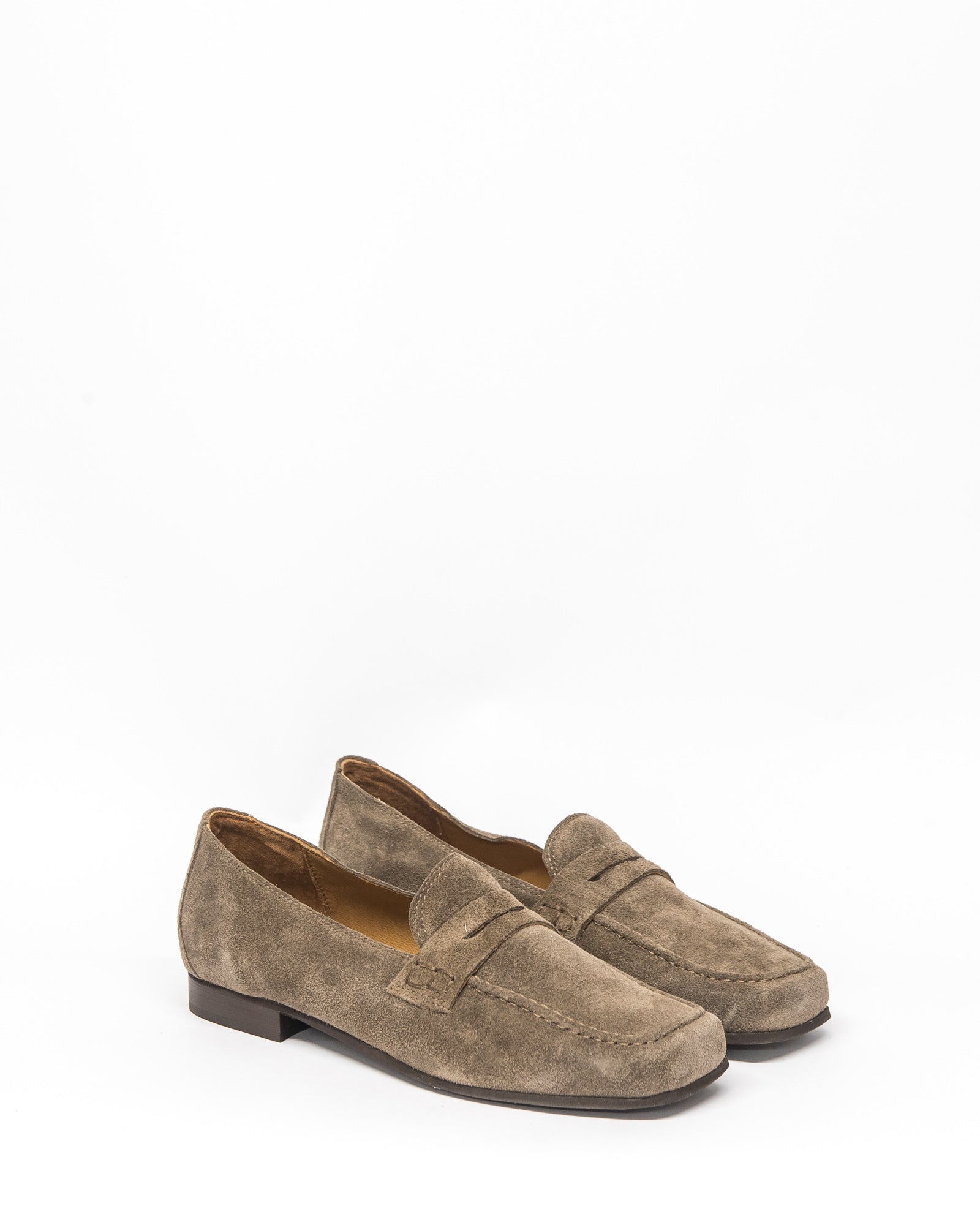 fare loafer - chocolate suede