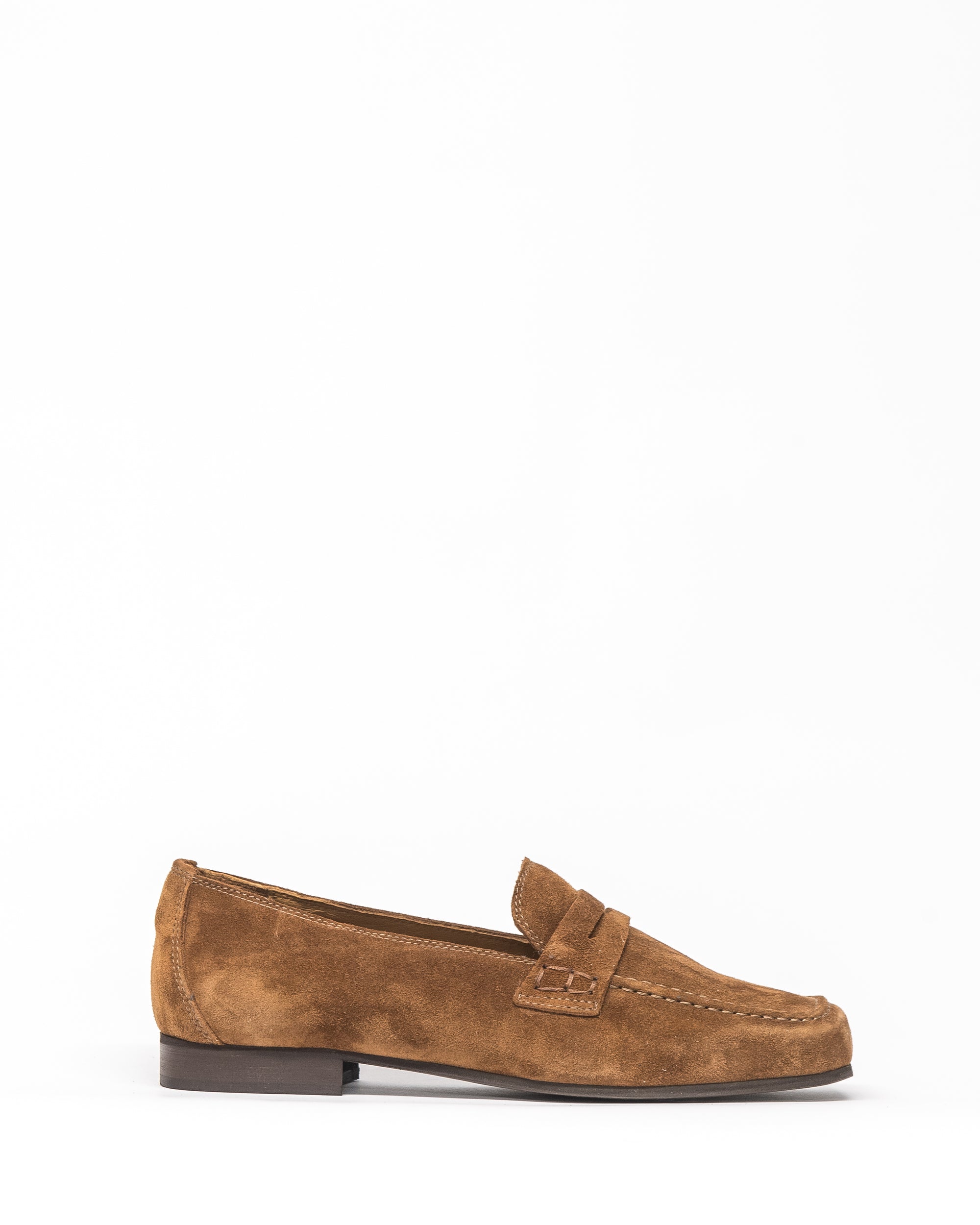 fare loafer - coffee suede