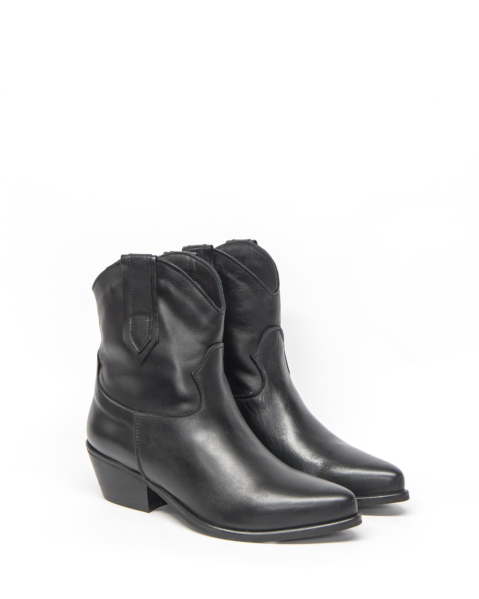 fiesta boot - black leather