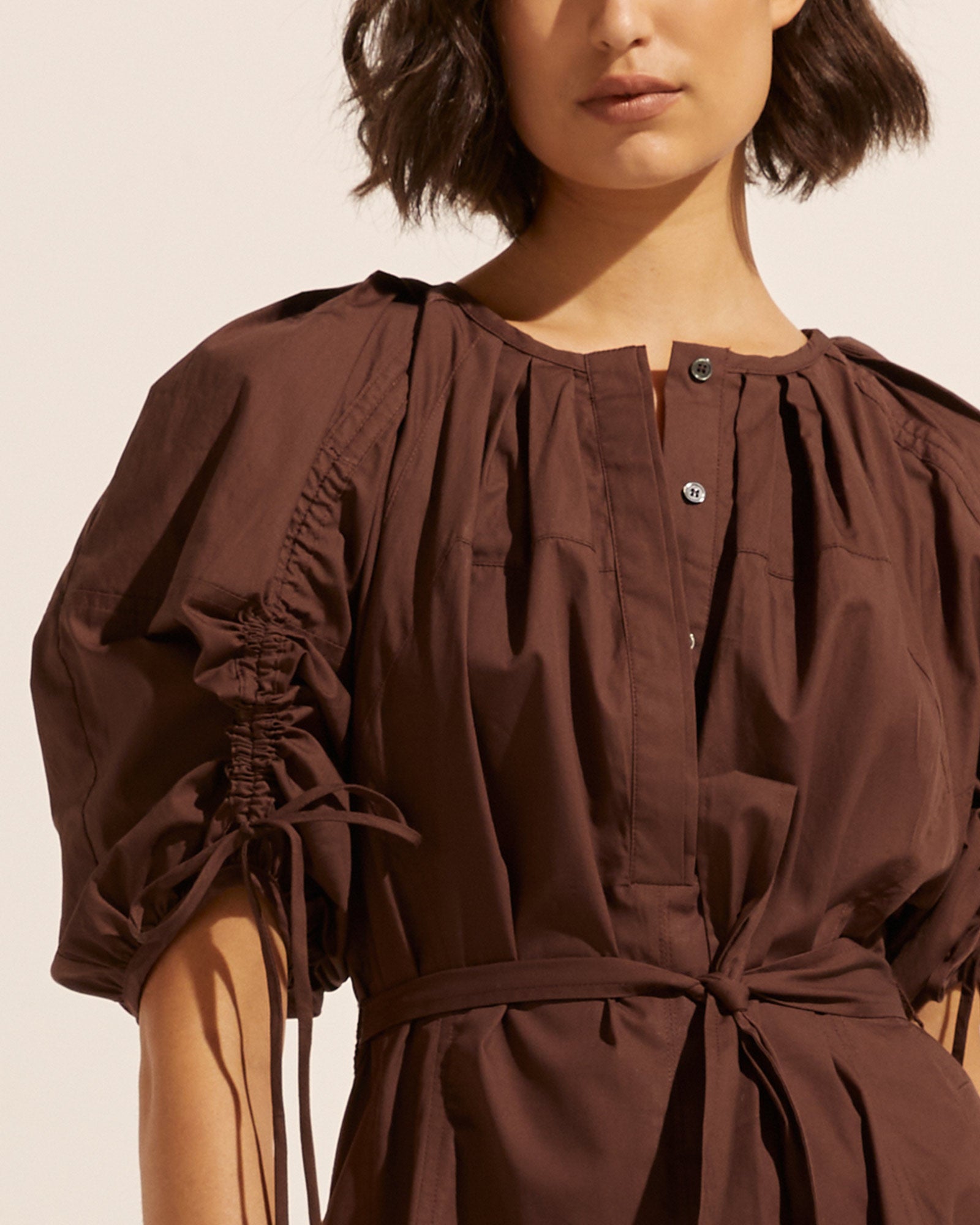 focul dress - chocolate