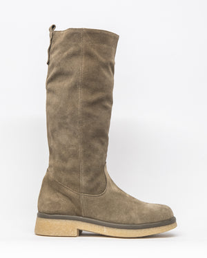 impart boot - taupe suede