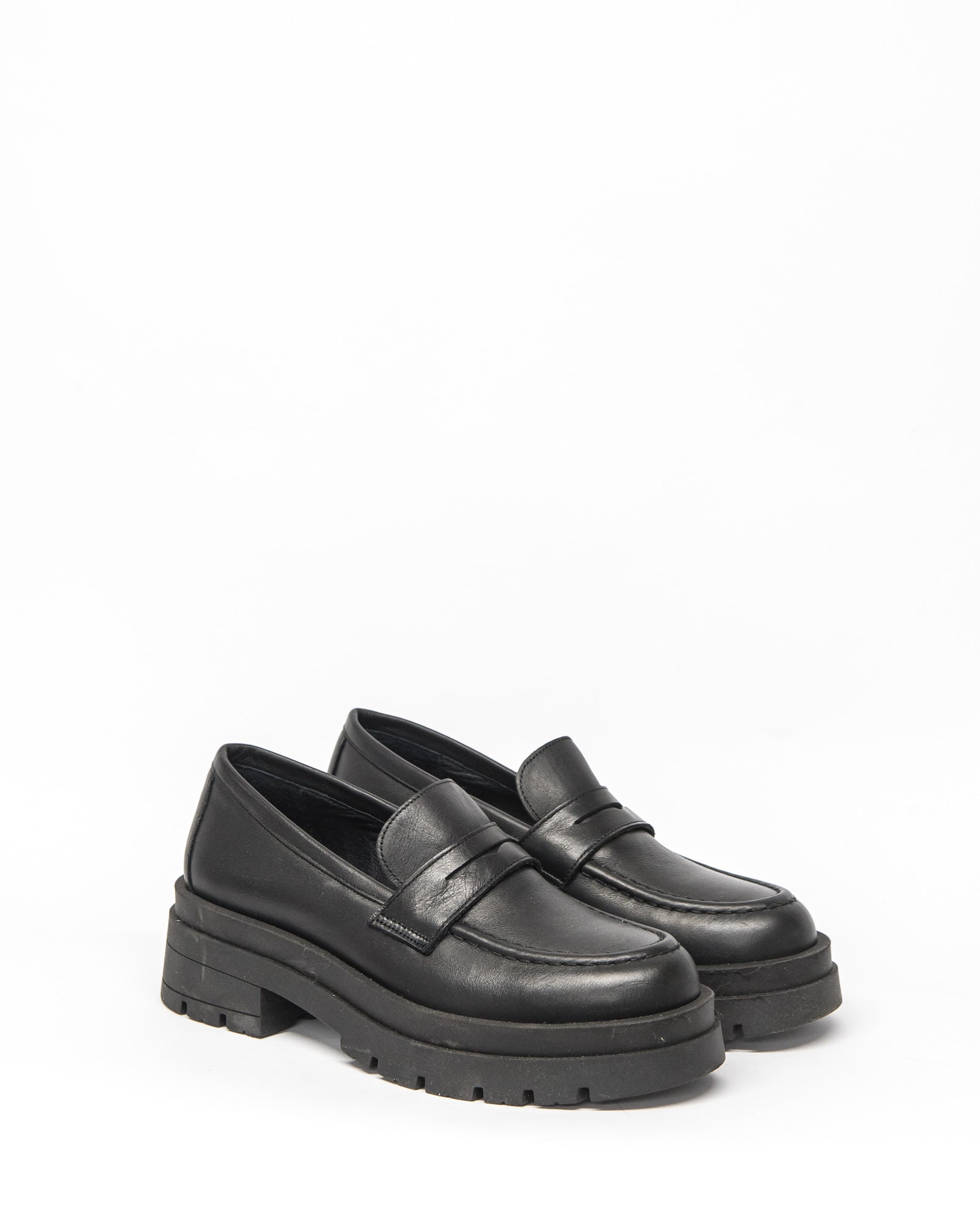 jury loafer - black leather