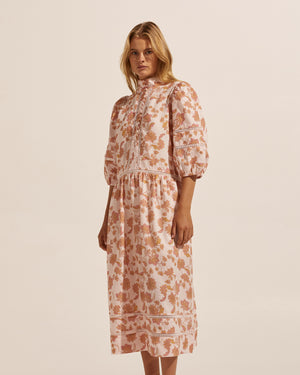 liberty dress - icing floral