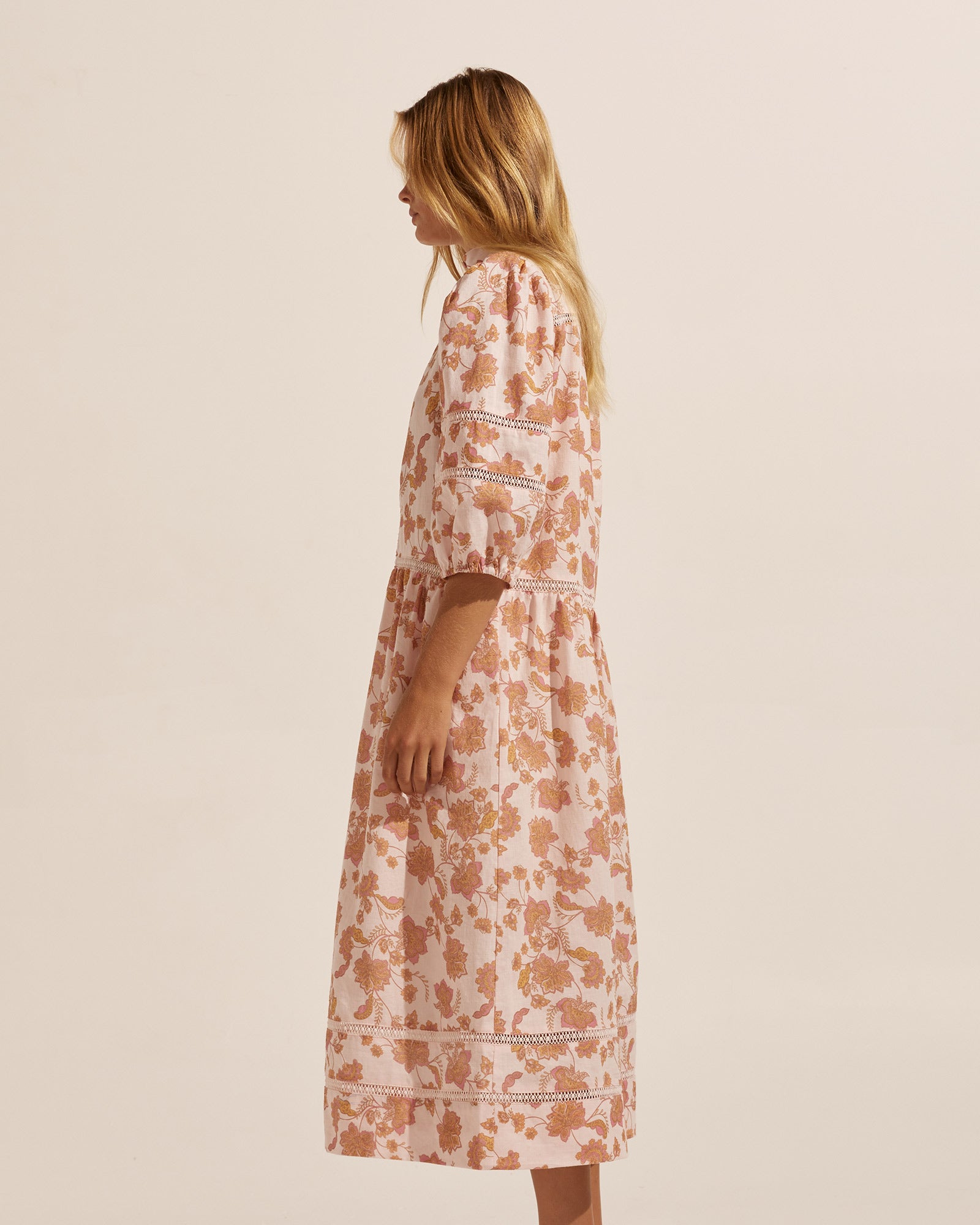 liberty dress - icing floral