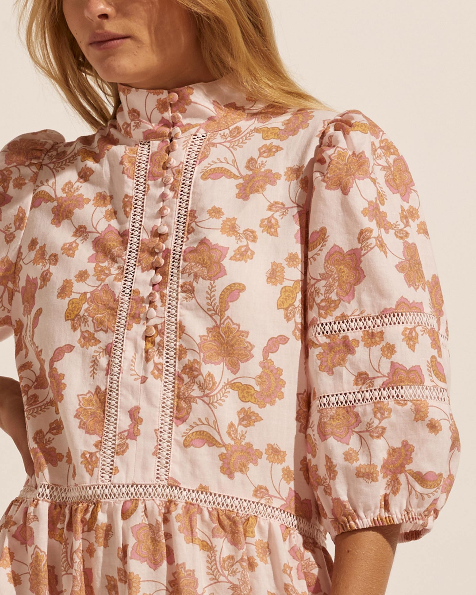 liberty dress - icing floral