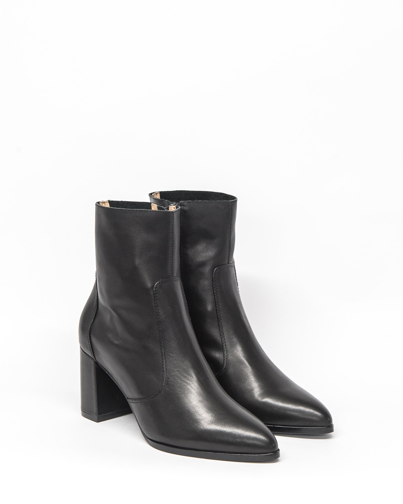 lodge boot - black leather