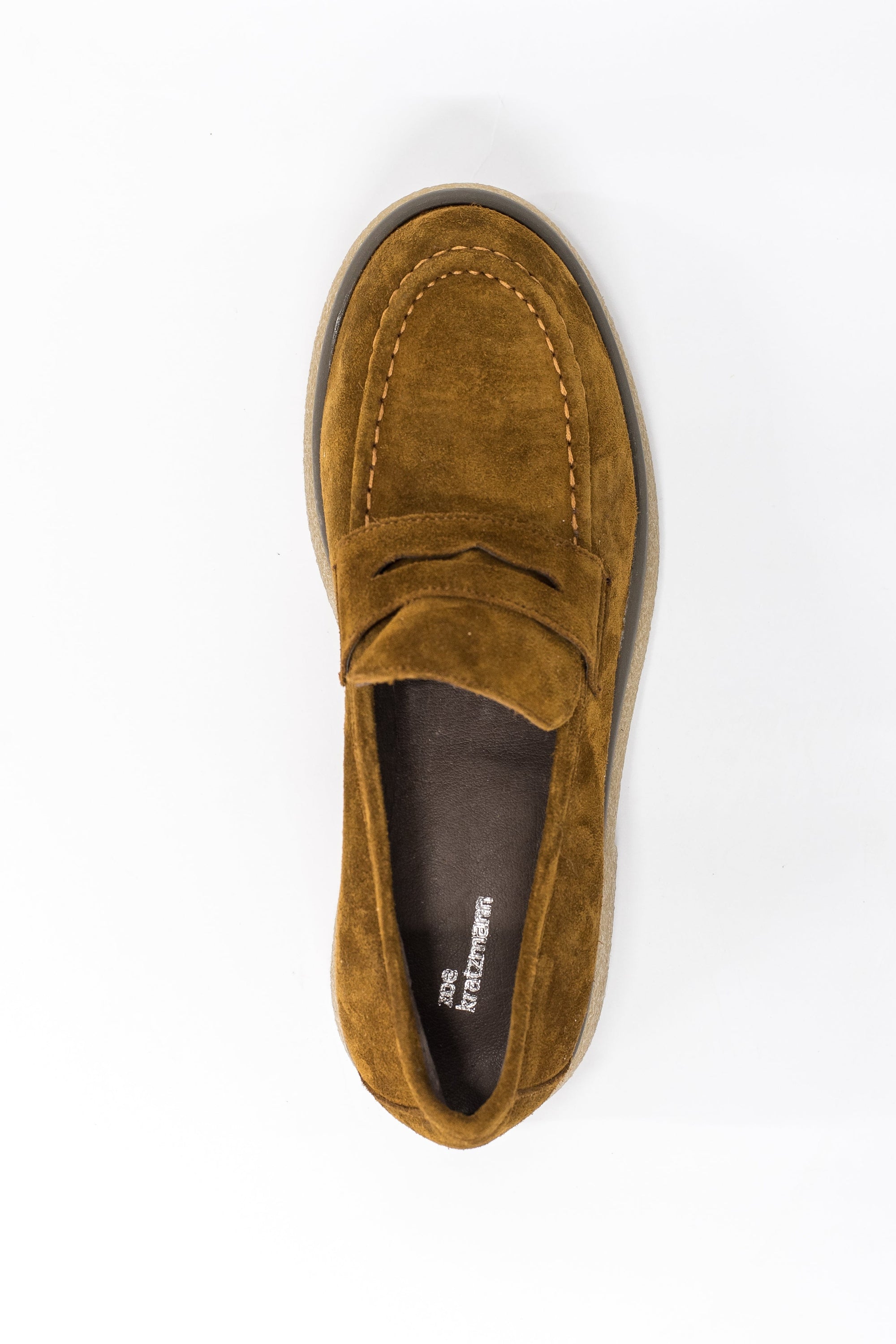 lotto loafer - brown suede