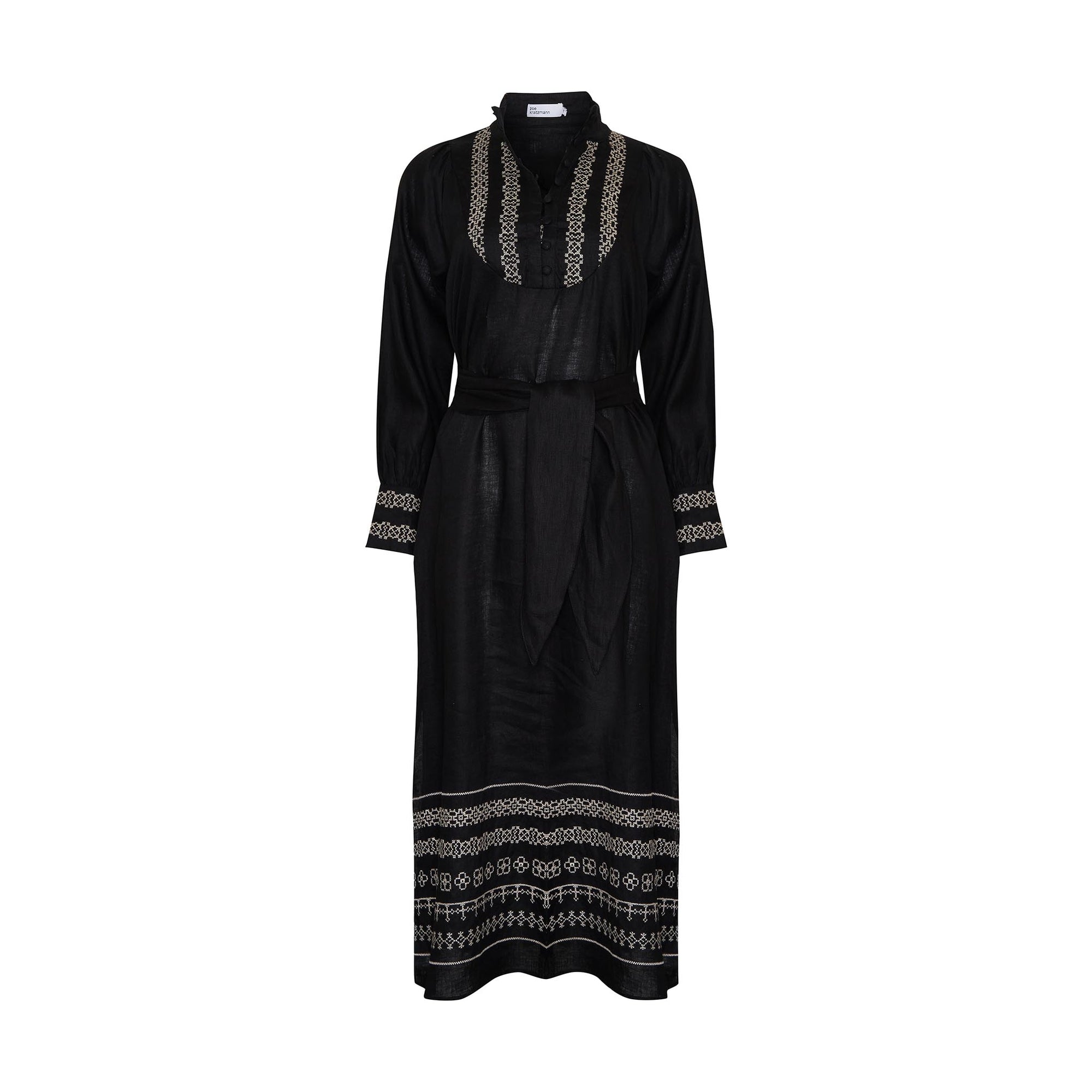 muse dress - black