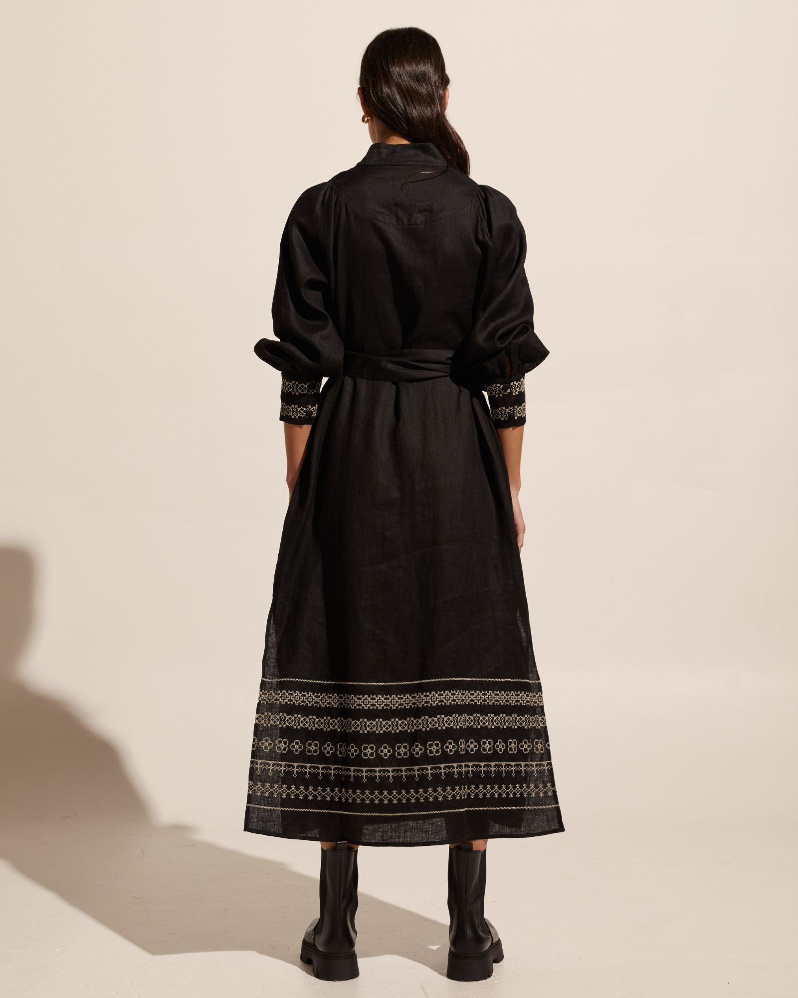 muse dress - black