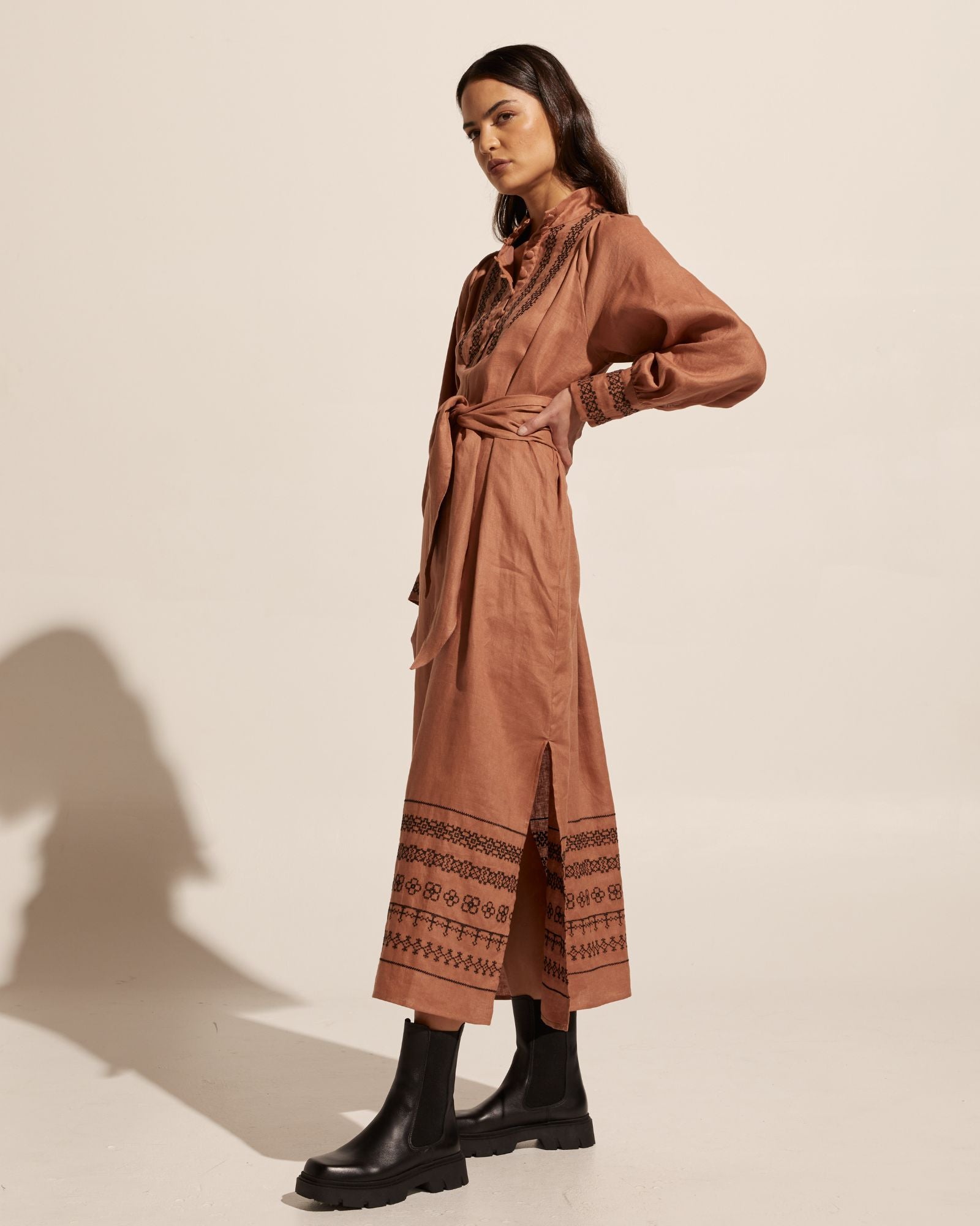 muse dress - malt