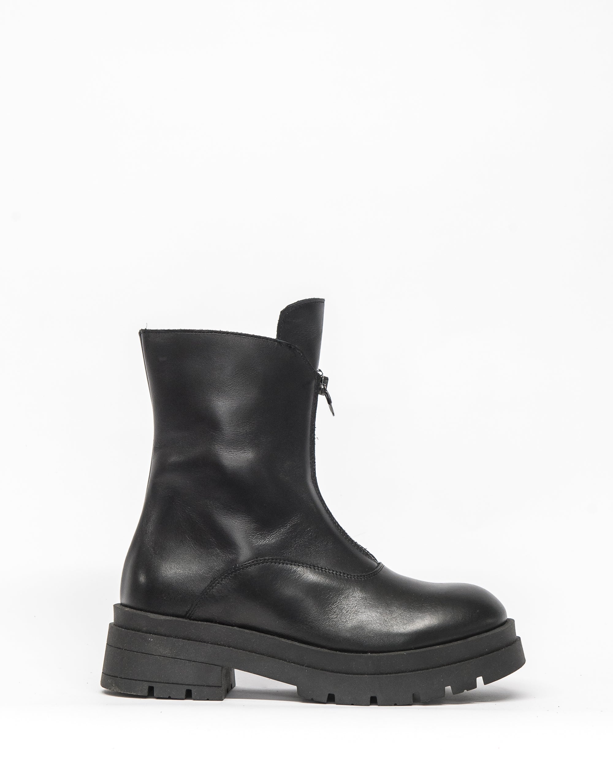 quaver boot - black leather