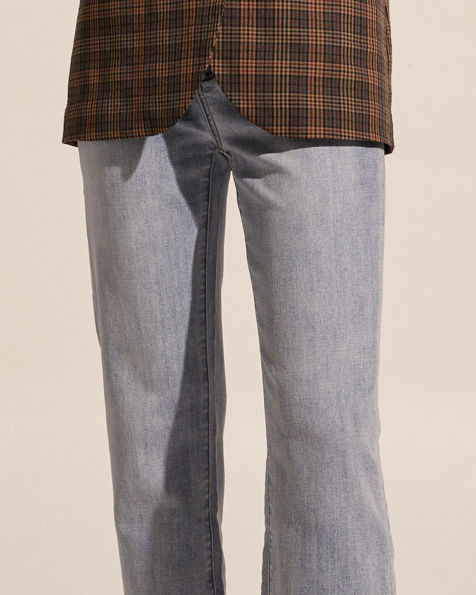 resident jean - washed denim