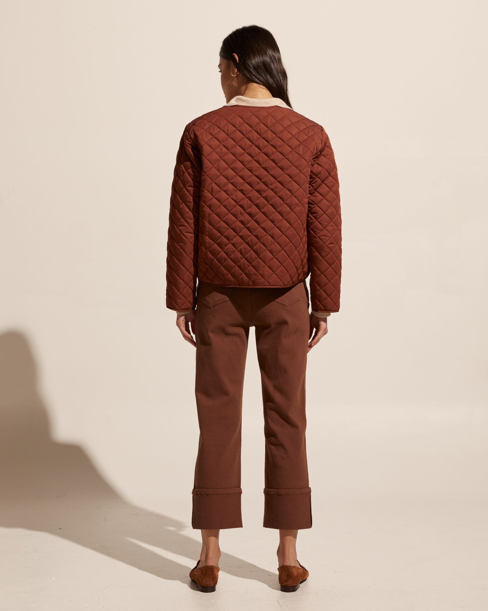 sear jacket - hazelnut