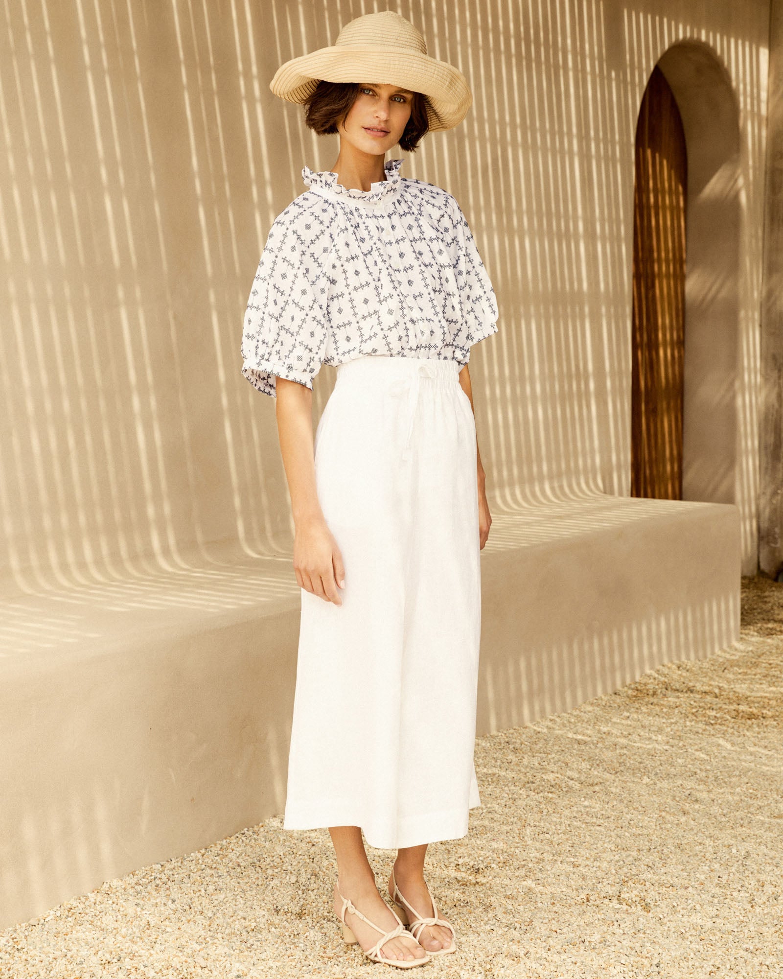 stead pant - porcelain