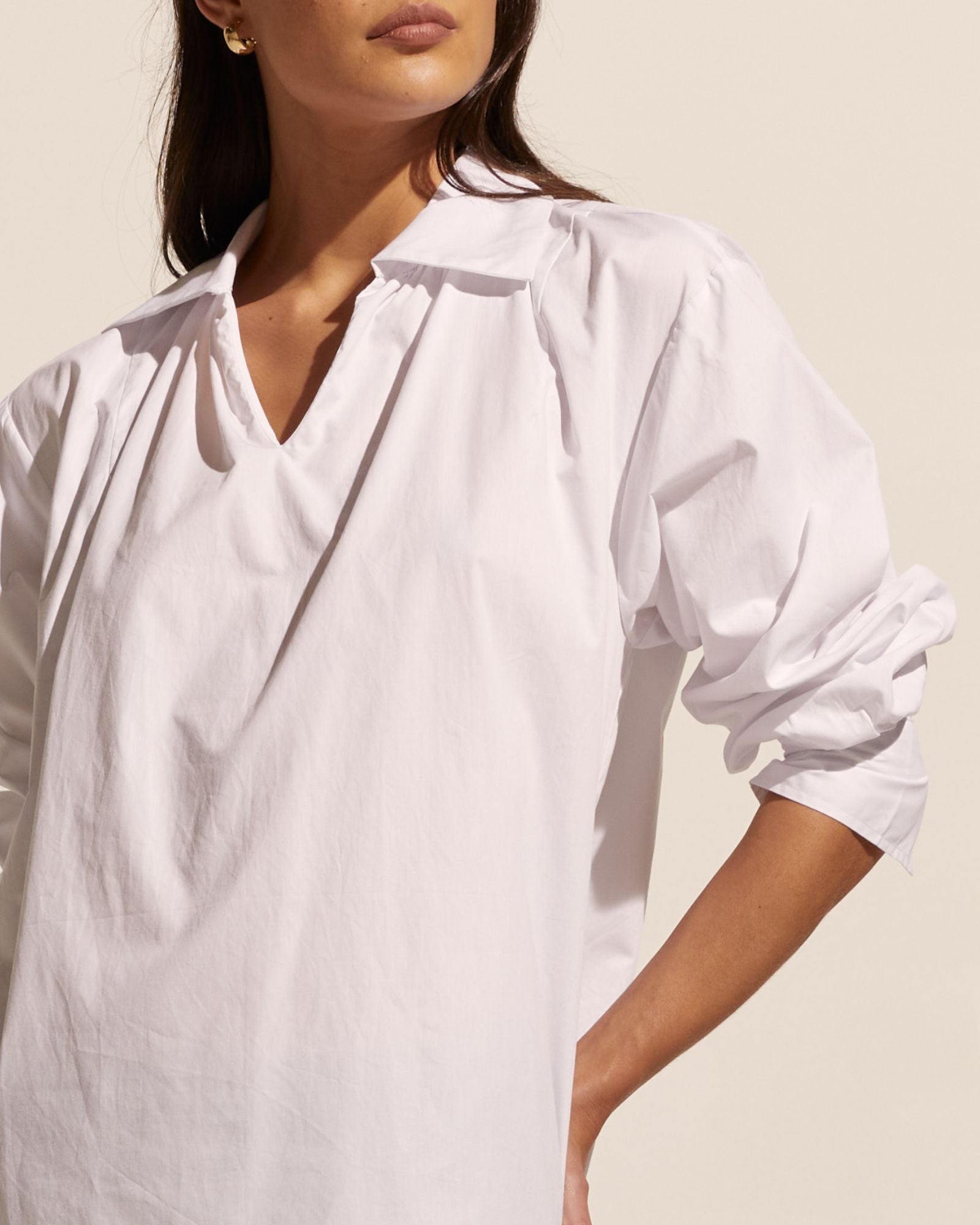 stroll top - porcelain