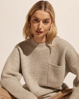 tame knit - stone