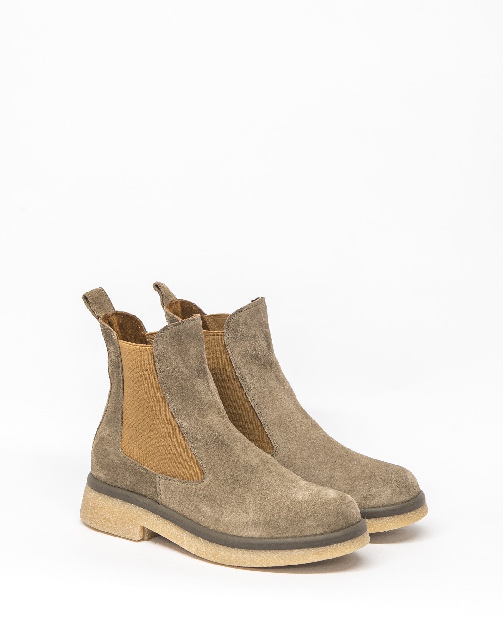 treasure boot - brown suede