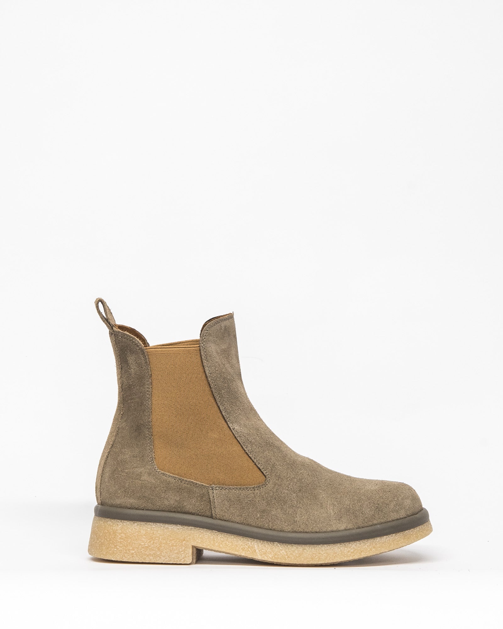 treasure boot - brown suede