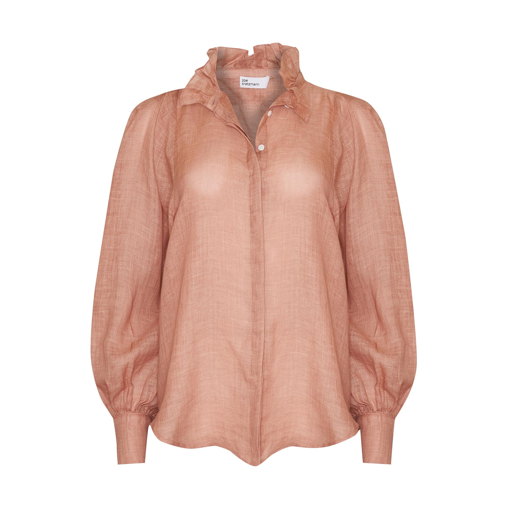 trellis top - russet