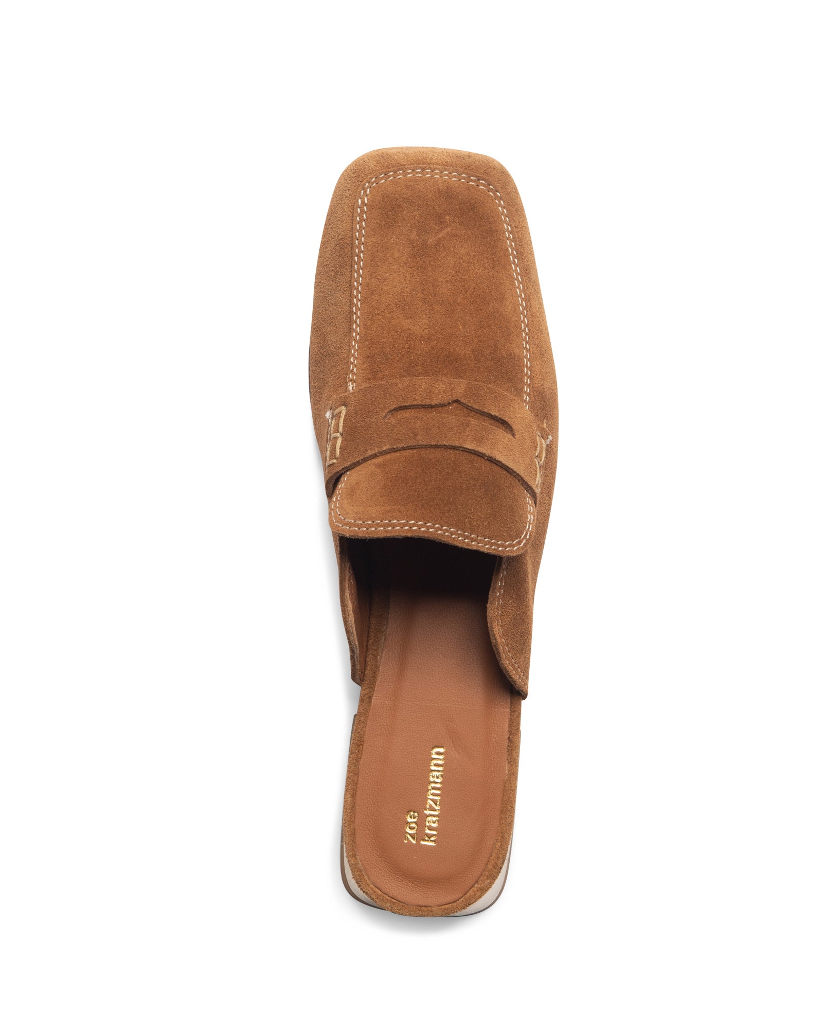 unlock loafer - whiskey suede
