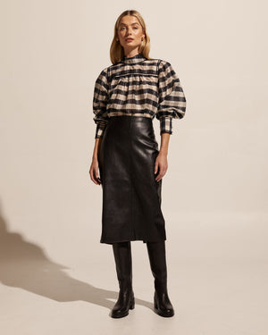 vortex skirt - black