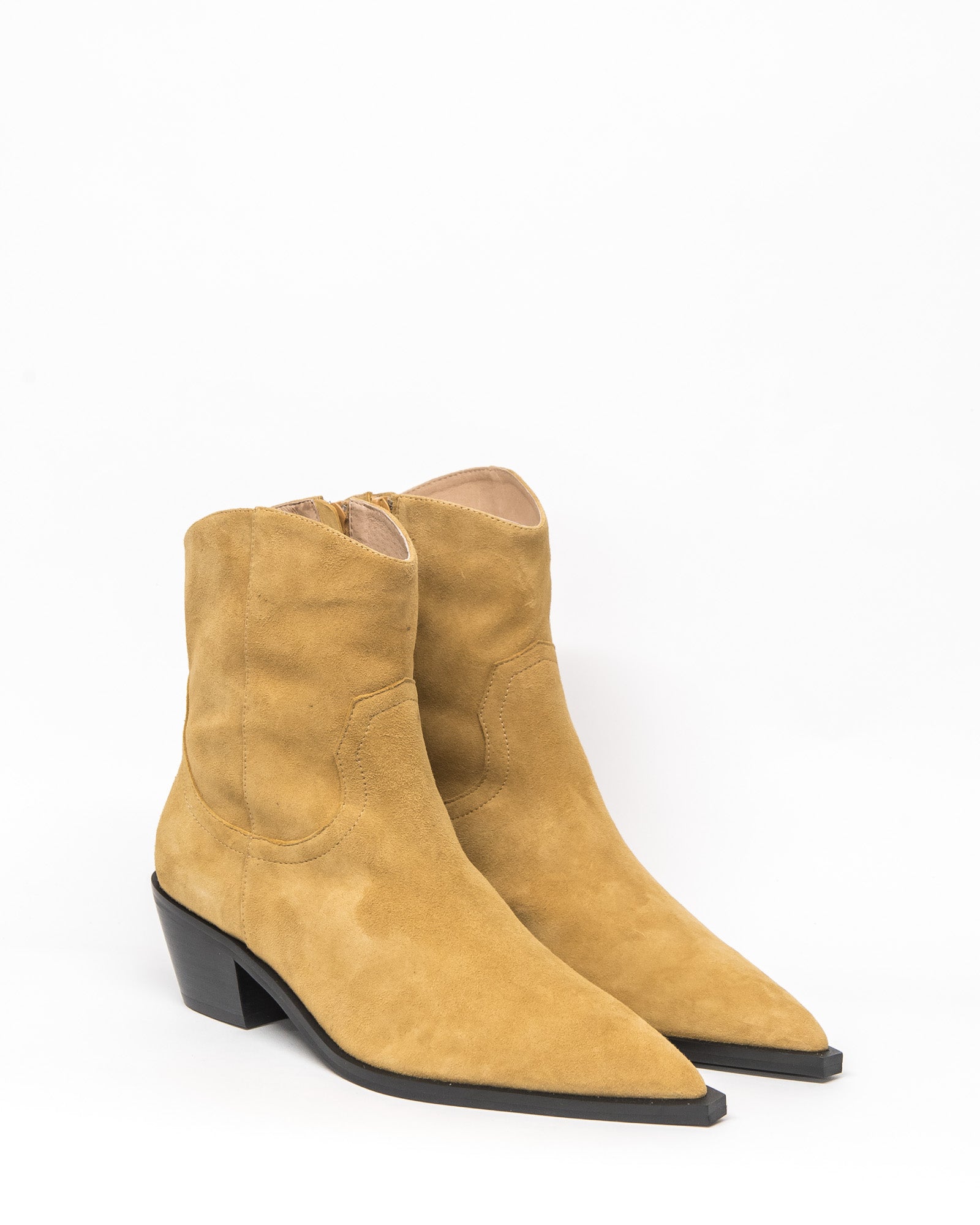whip boot - taupe suede